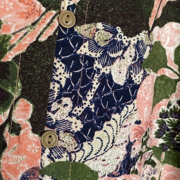 NWT Terra & Sky Peasant Blouse Womens 2X cotton Plus Ruffles Cottage core - Picture 4 of 14